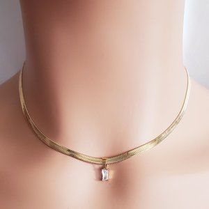 Paris Gold Necklace